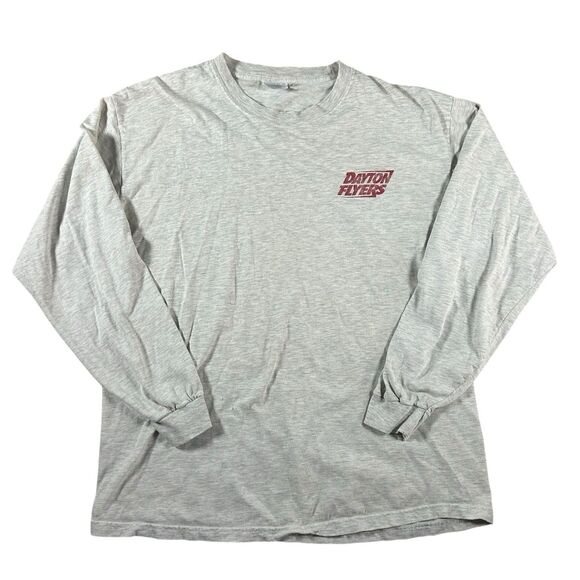 Vintage University Of Dayton Flyers Long Sleeve Graphic Shirt Men’s Large Y2K - Picture 5 of 16